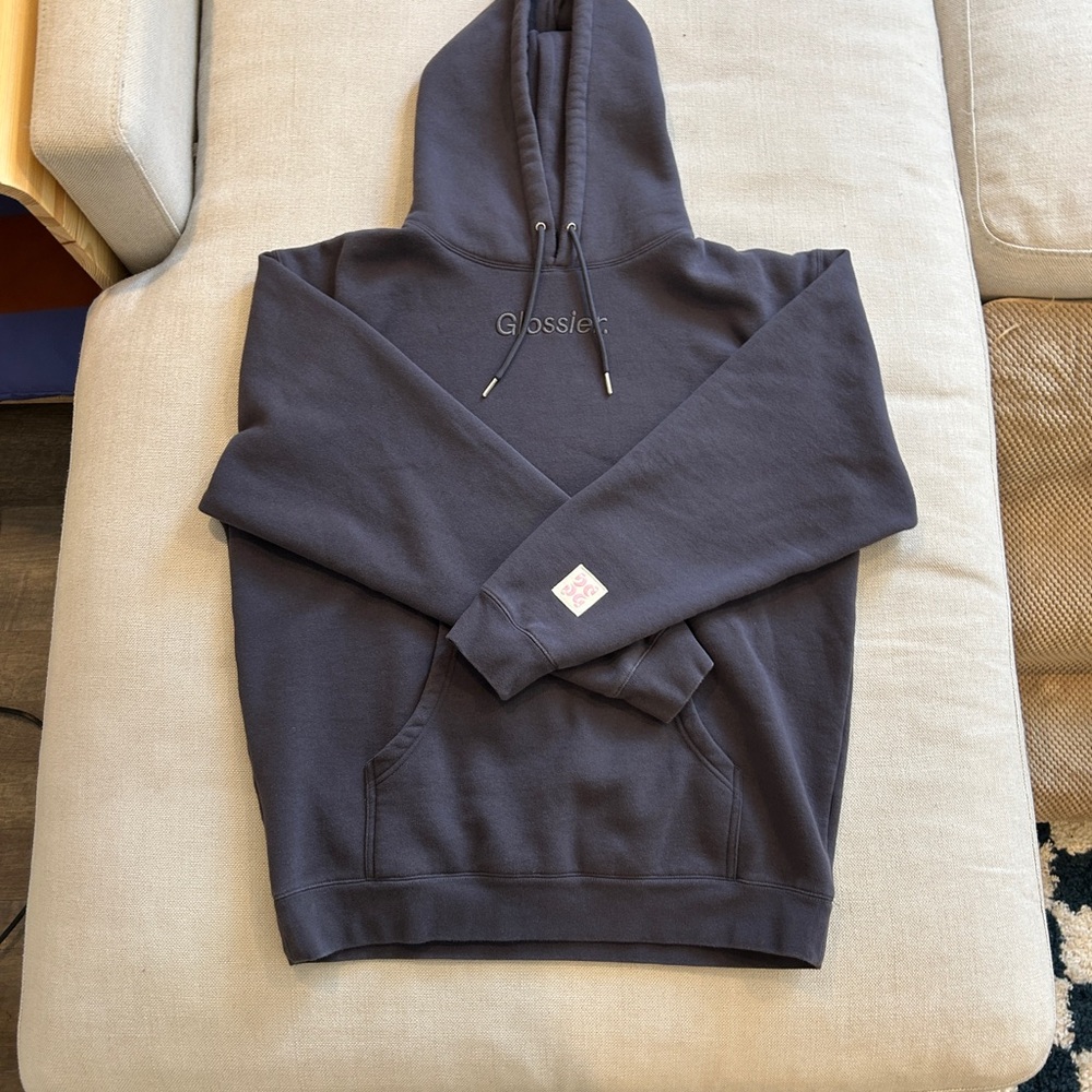 Glossier NYC Grey Hoodie